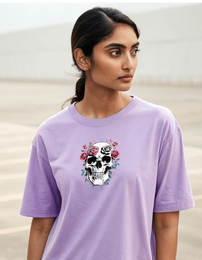 Heavy Drip Oversized Tees for Women