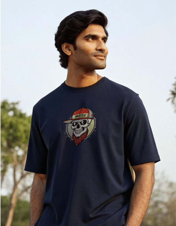 Men Lite Oversized T-Shirt "Hustle"