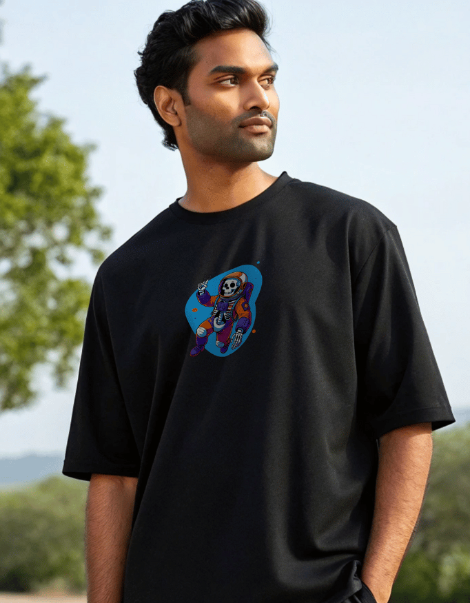 Men Lite Oversized T-Shirt " Astronaut"