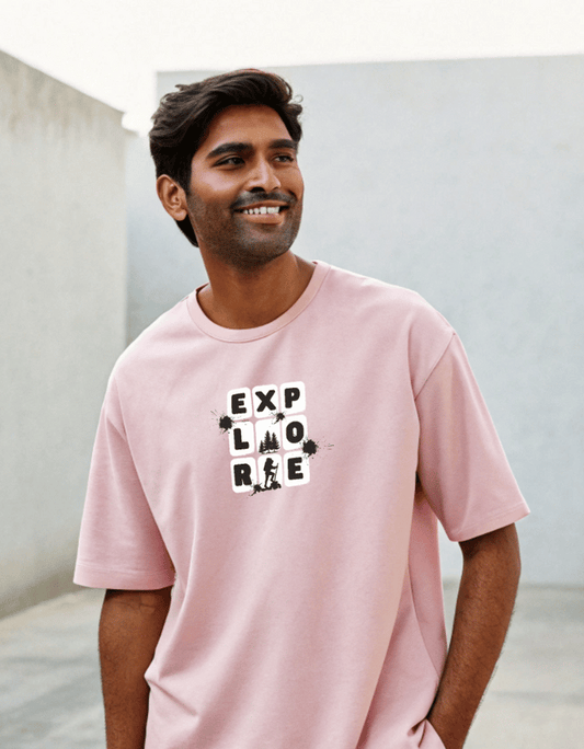 Men Lite Oversized T-Shirt "Explore"