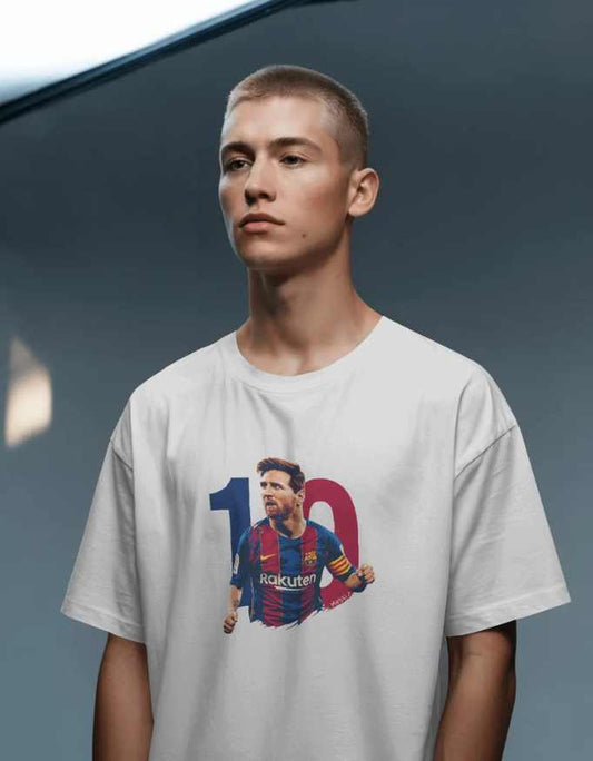 Men Heavy Drip Oversized T-Shirt "Classic 10"