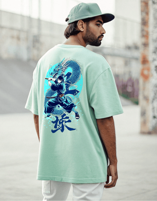 Heavy Drip Oversized T-Shirt "Spirit Of Scales"