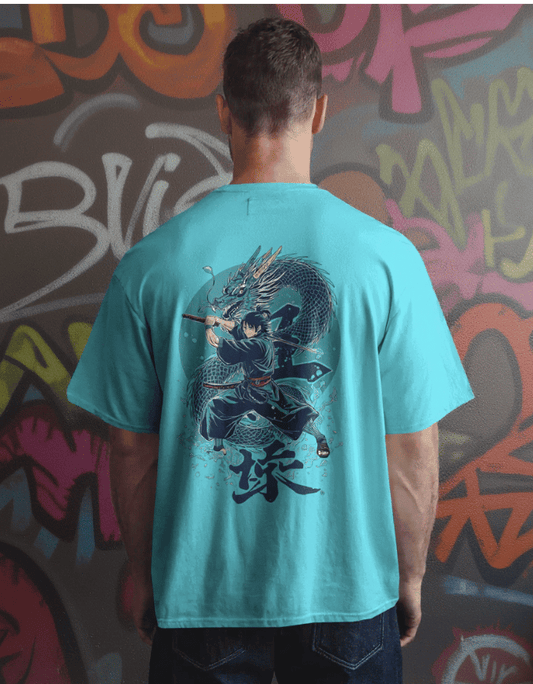 Heavy Drip Oversized T-Shirt "Spirit Of Scales"