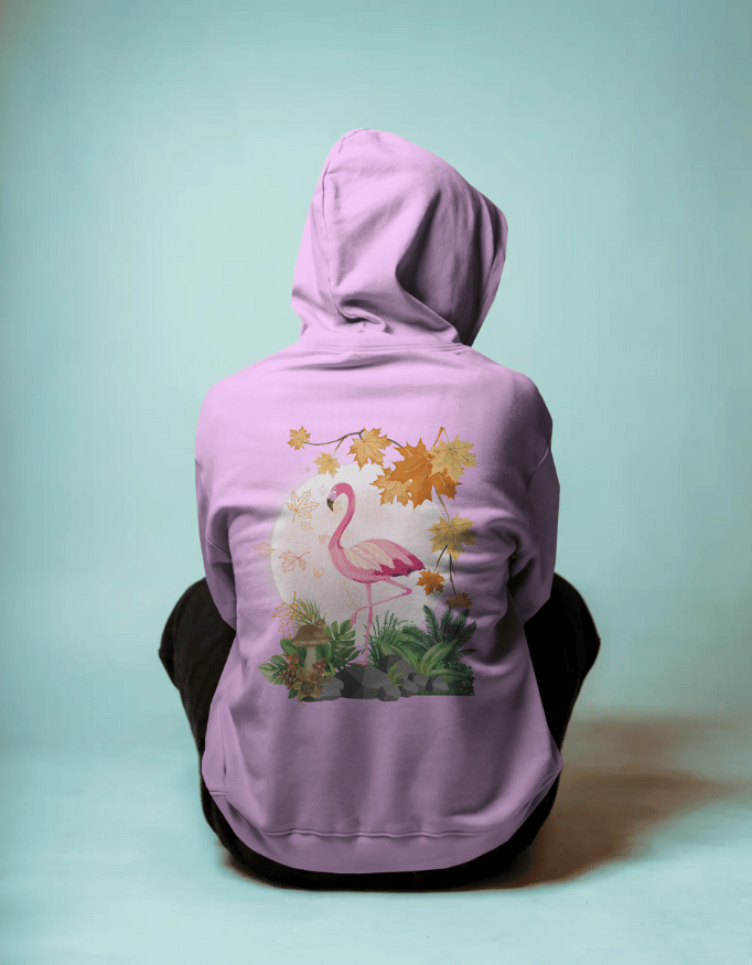 Unisex Hoodie Flamingo Flex | Chhaap Store