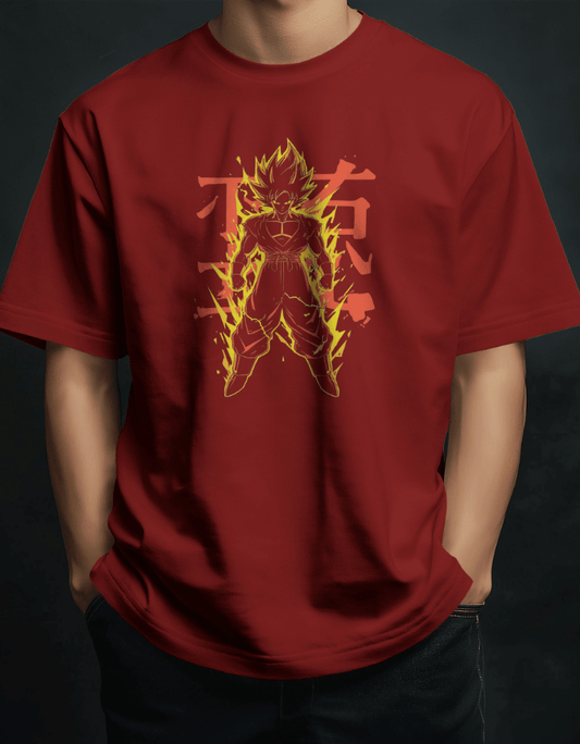 Heavy Drip Oversized T-Shirt "Inner Flame"